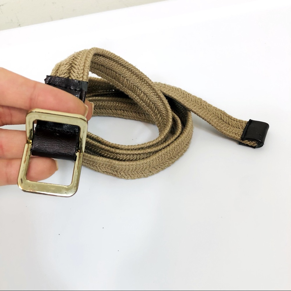 Mango Canvas Rope Belt - Picture 3 of 5